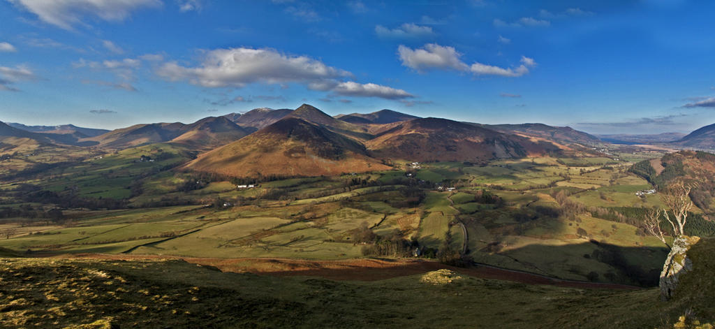 Pano from CatBells