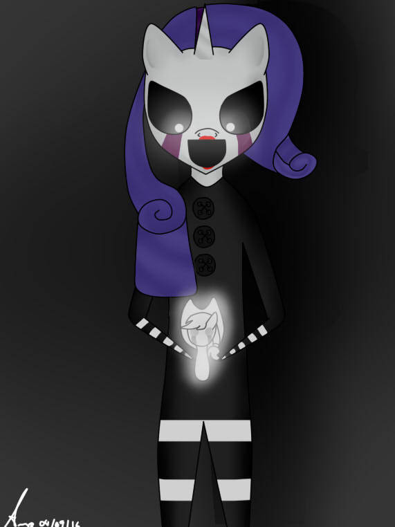 Puffed Rarity Deviantart Puppet rarity by OrangeDraws on DeviantArt