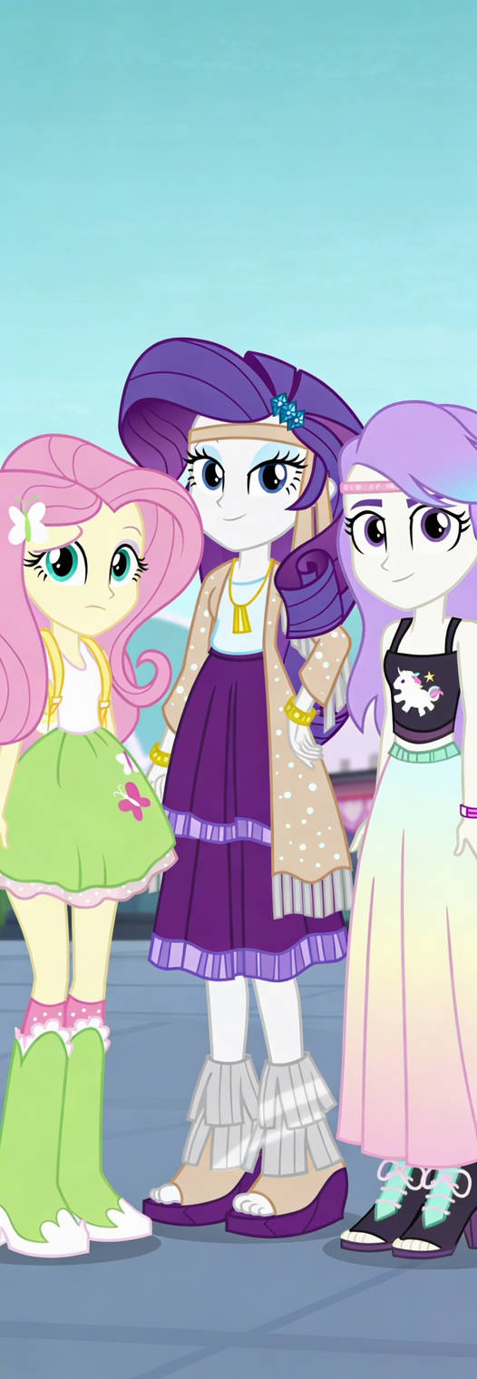 Snow Rarity Deviantart Fluttershy, Rarity and Snow Flower by 2000FordTaurusSE on DeviantArt