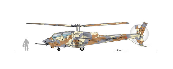 YAH-63 profile Camouflage