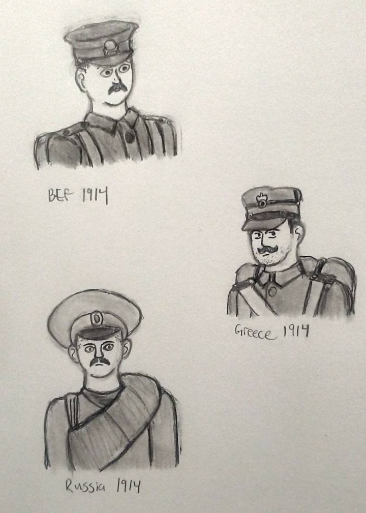 Soldiers of the Great War (Allied Powers)