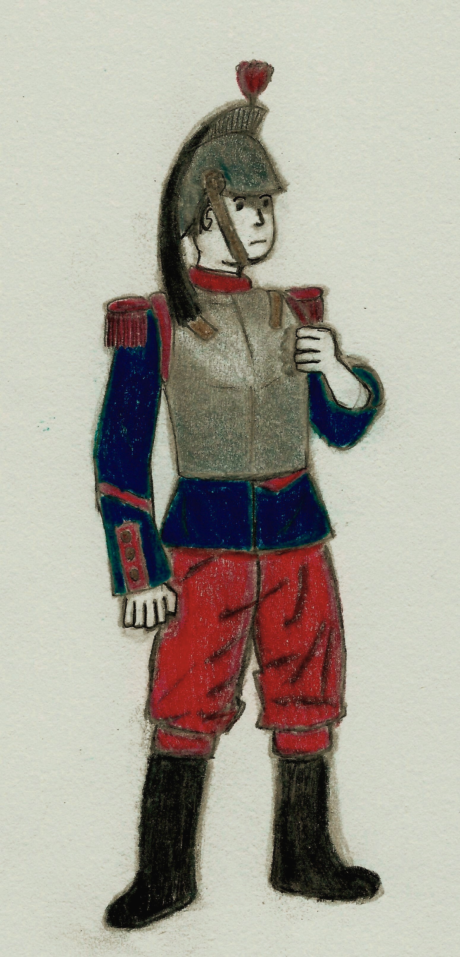 French Cuirassier
