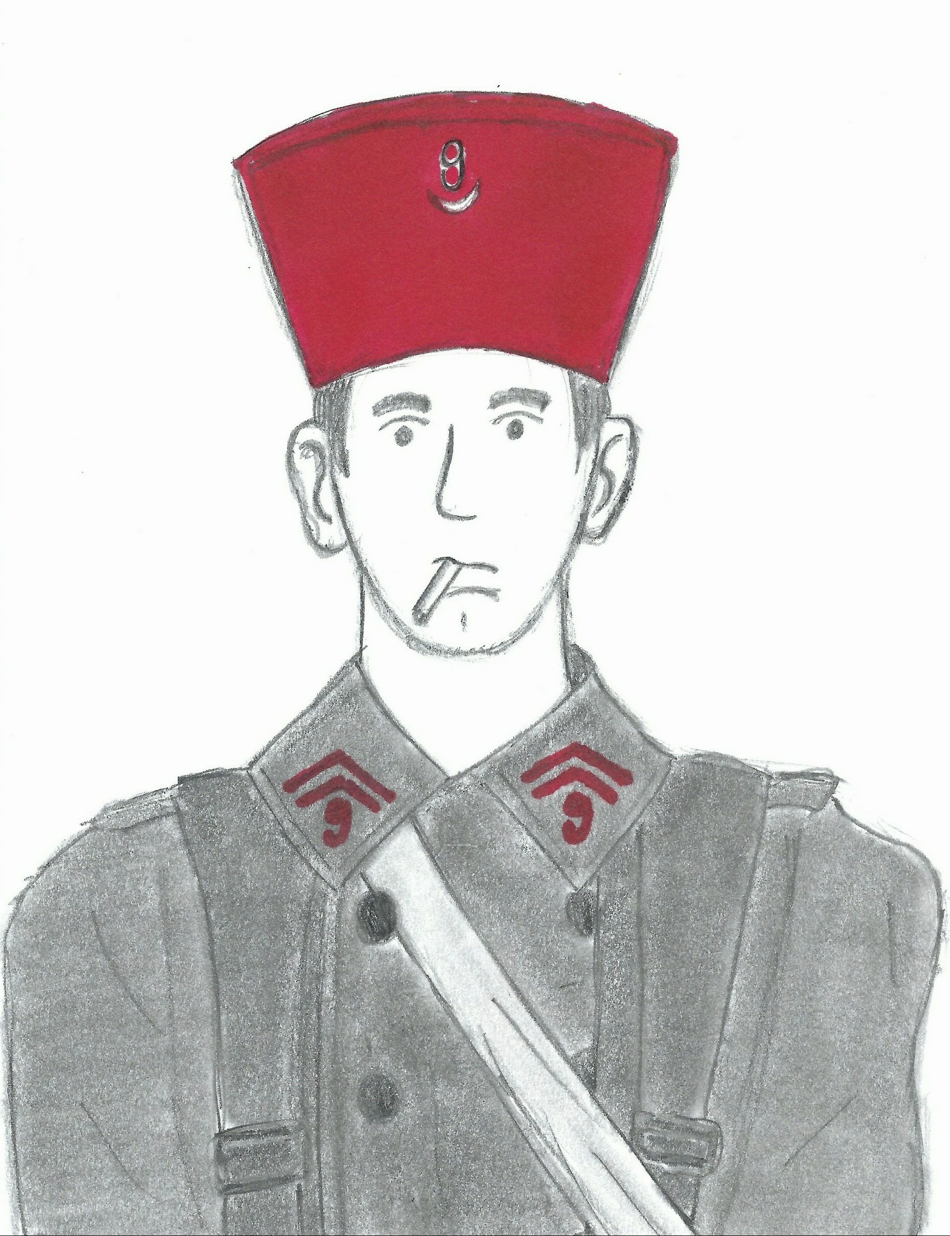 French 9th Zouave 1940