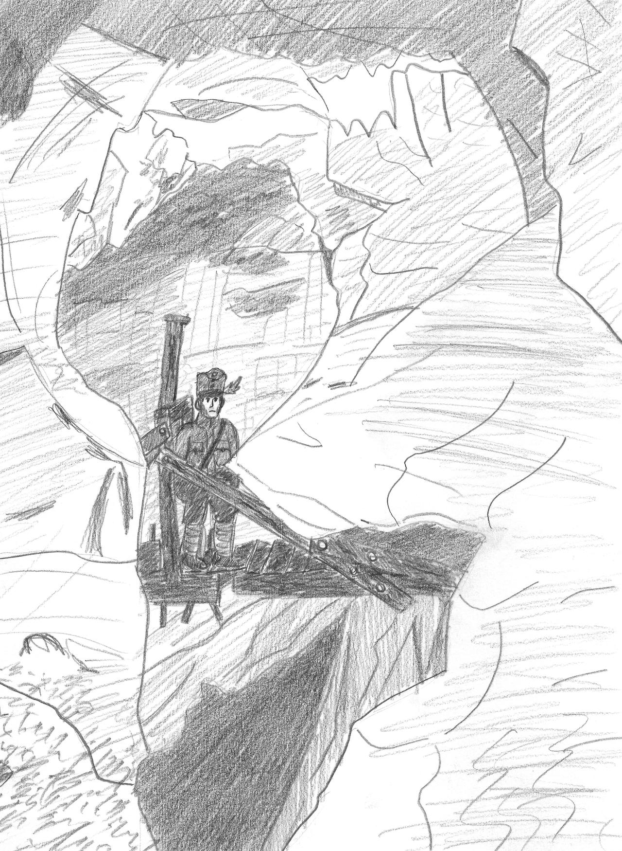 A Bridge in Marmolada, 1917