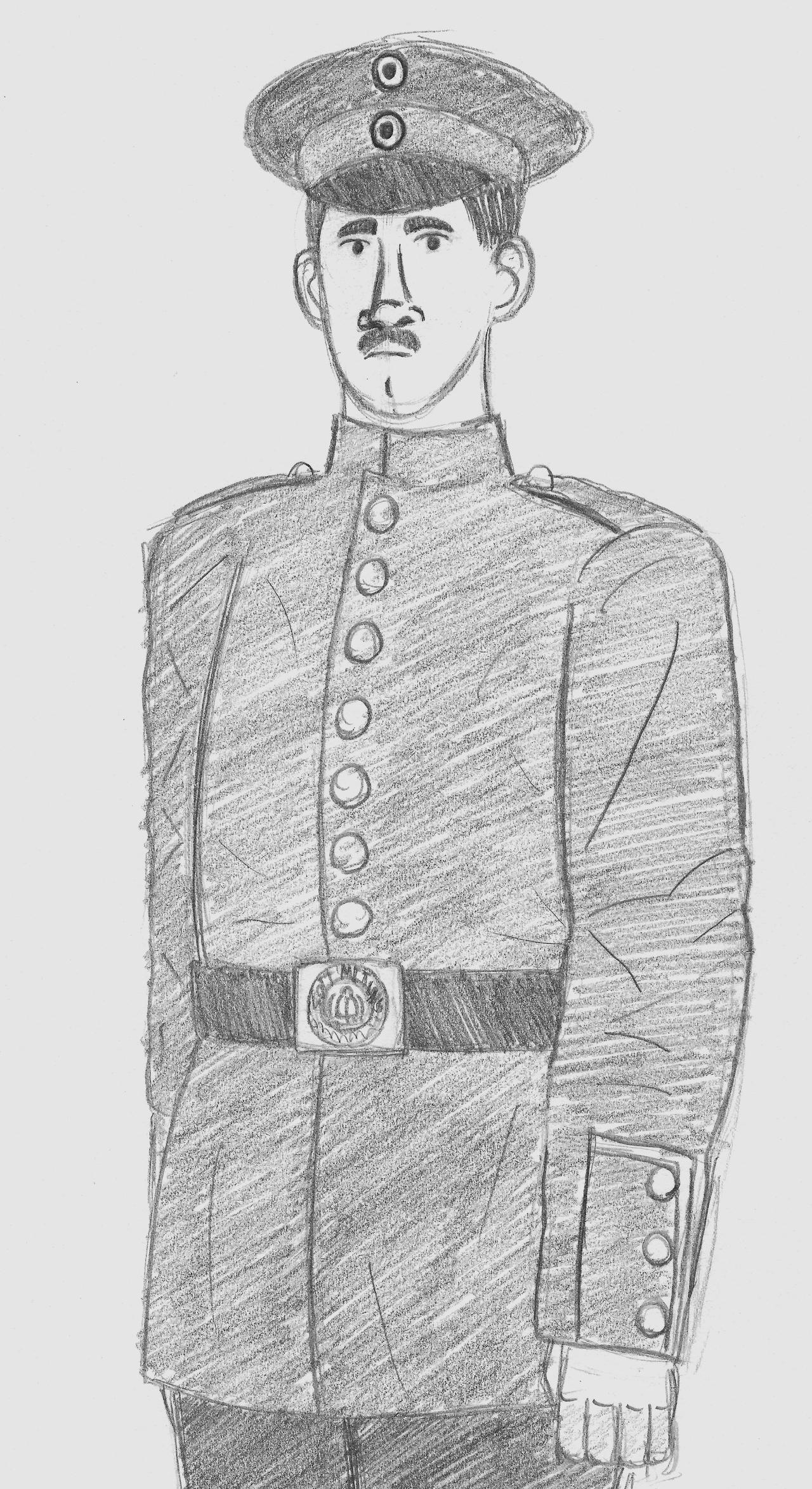 German Conscript 1898 by DoodlingYankee on DeviantArt