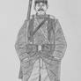 French soldier of the 44th Infantry Regiment, 1914