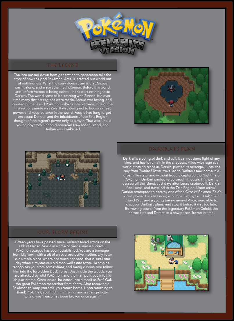 Pokemon Melanite Info Part 1