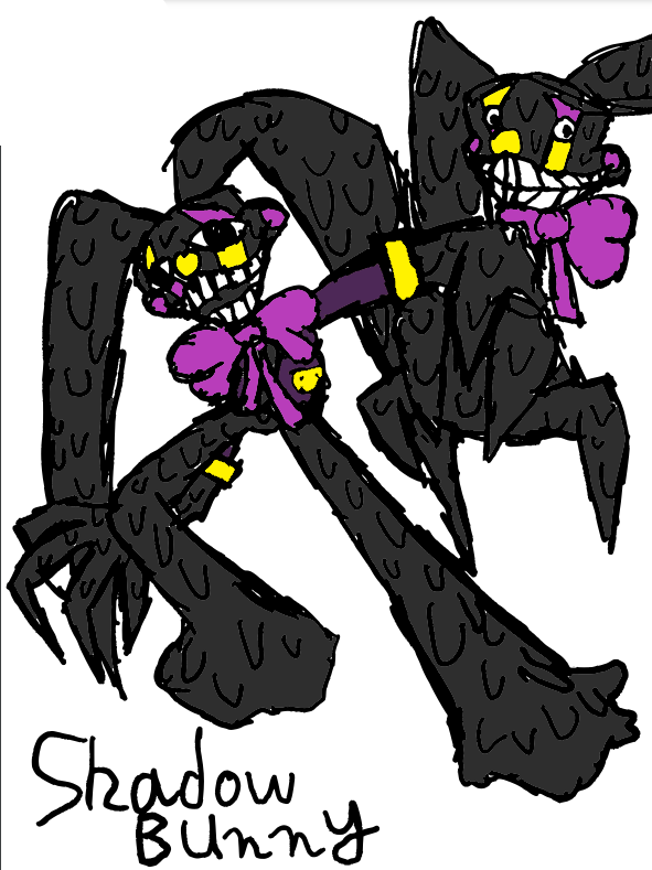 Shadow Bunny by Tymonster096 on DeviantArt