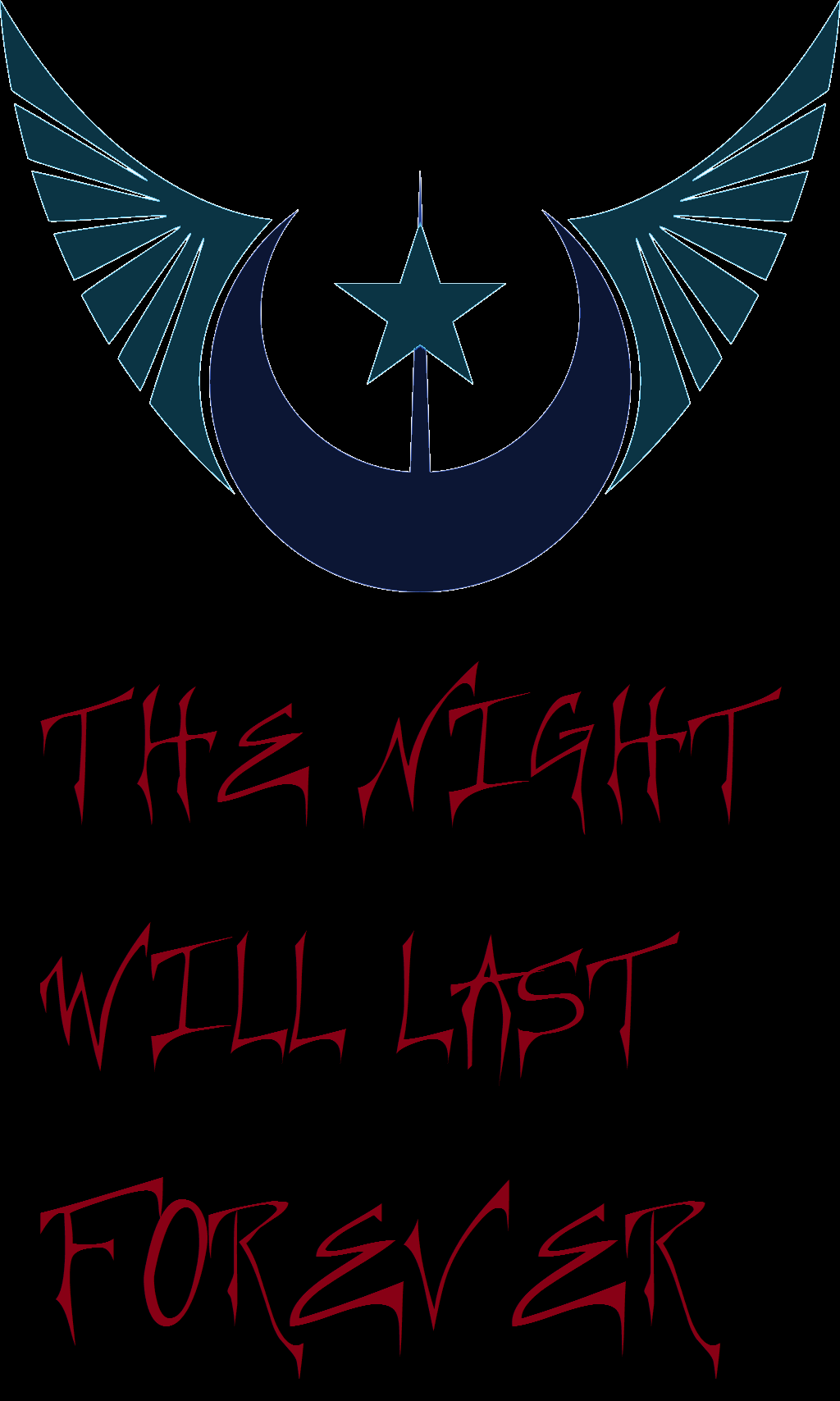 the night willl last forever small poster