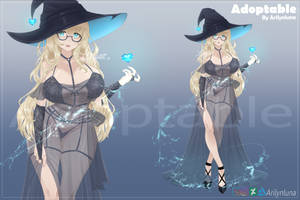 Witch adoptable (OPEN) by Arilynluna