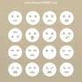 Smileys Photoshop Shapes by Shapes4FREE