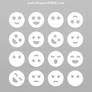 Smileys Photoshop Shapes (Volume 4)