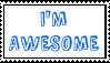 I'm Awesome Stamp