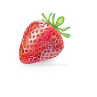 My first strawberry