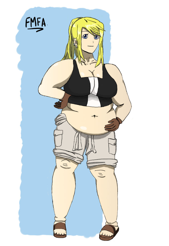 Winry Weight Gain By Fullmetal Artist On Deviantart Winry Weight Gain By Fullmetal Artist On Deviantart