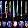 Zelda Swords and Shields 2