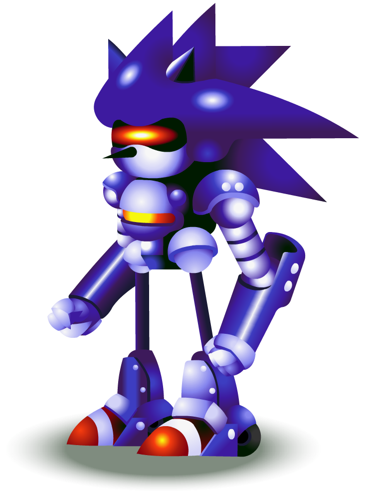 Mecha Sonic mk2 by Skarecrow85 on DeviantArt