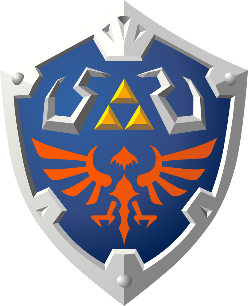 Skyward Hylian Shield by Doctor-G