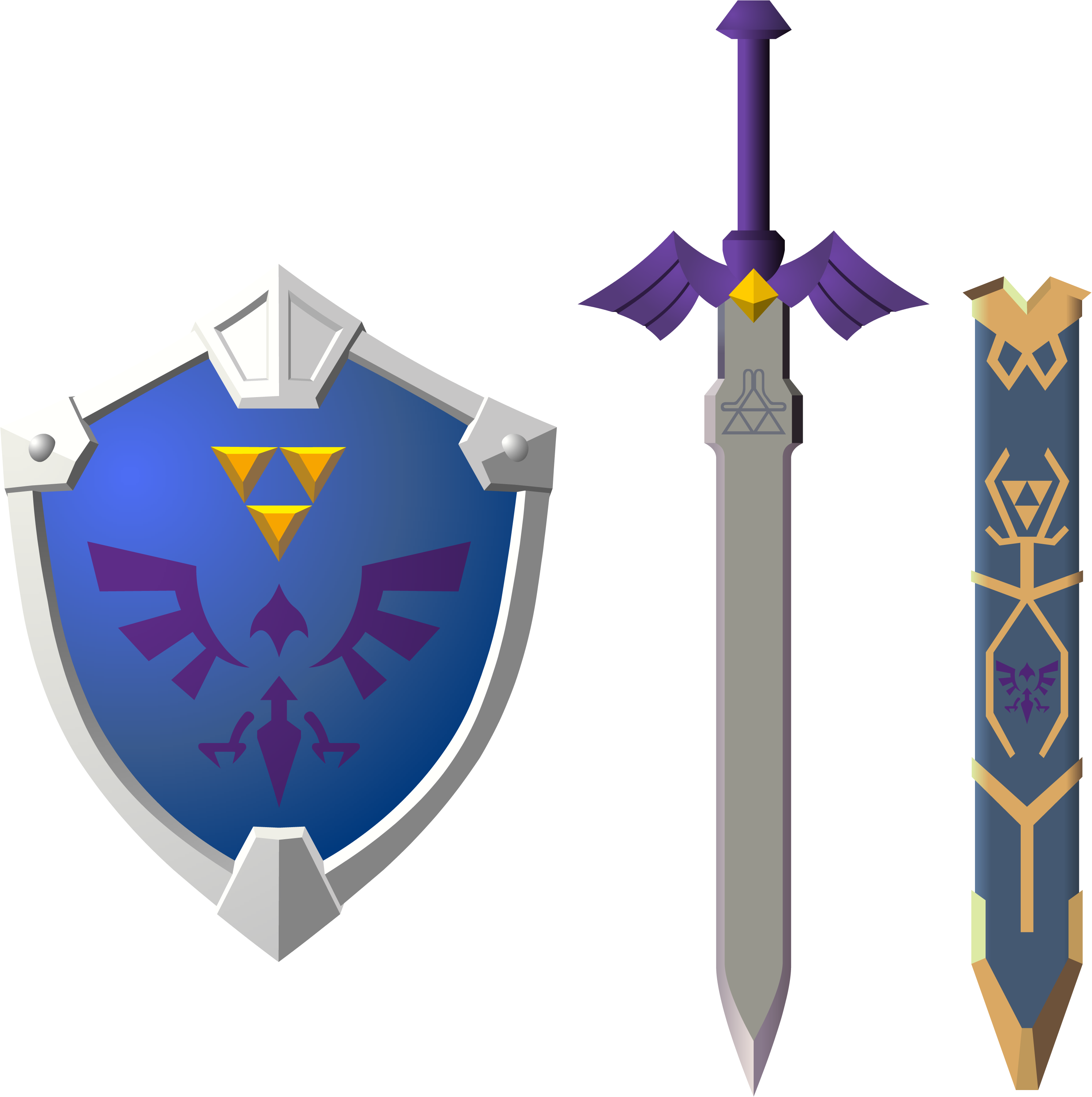 Request Lorule Sword And Shield By Doctor G On Deviantart