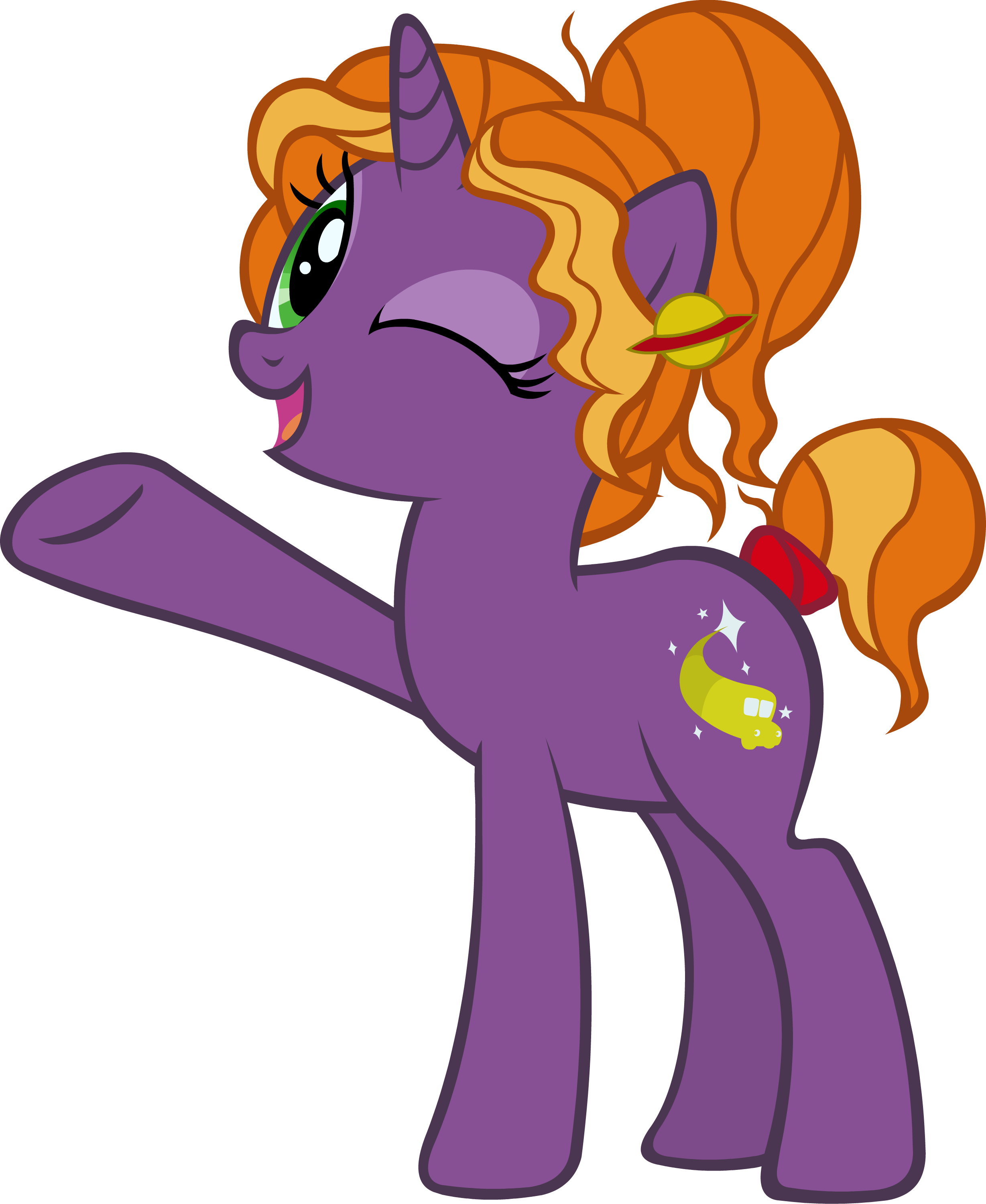 Ms. Frizzle Pony