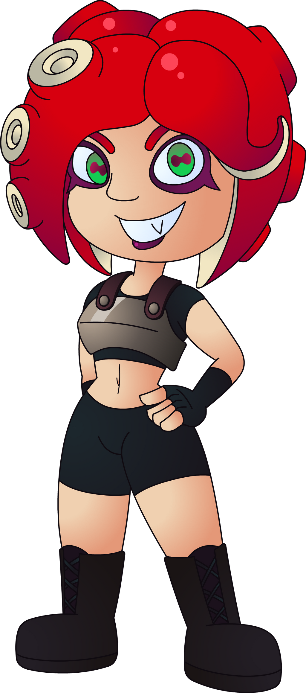 Cartoon Octoling Octoling Girl by Doctor-G on DeviantArt
