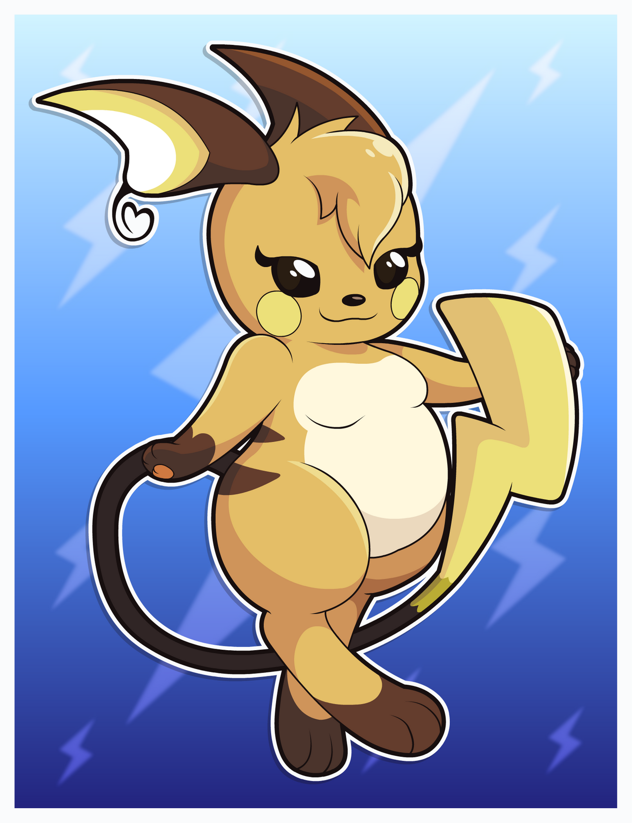 Ffeamle Raichu Raichu 2 by Doctor-G on DeviantArt