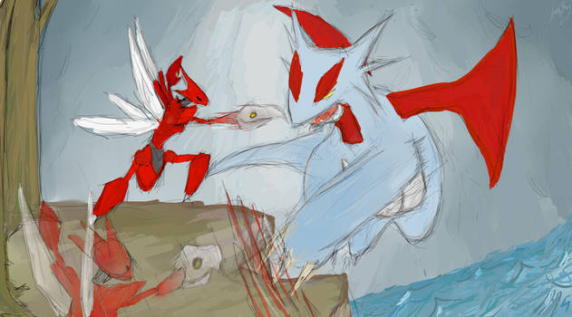 Salamence v Scizor