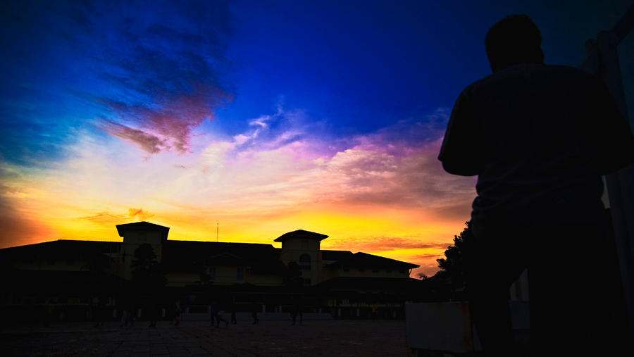 Looking Sunset looking at sunset by ShutterAperture on DeviantArt