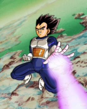 Vegeta on Namek