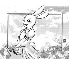 A Rabbit and her Garden