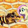 flutters honey collecting