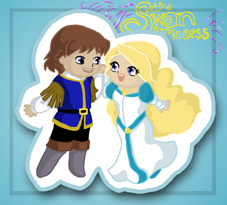 Swan Princess: A Cute Couple