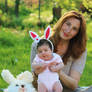 Mommy and bunnies