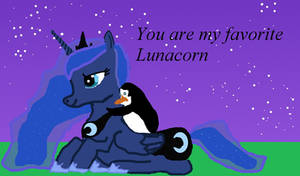 You are my favorite Lunacorn