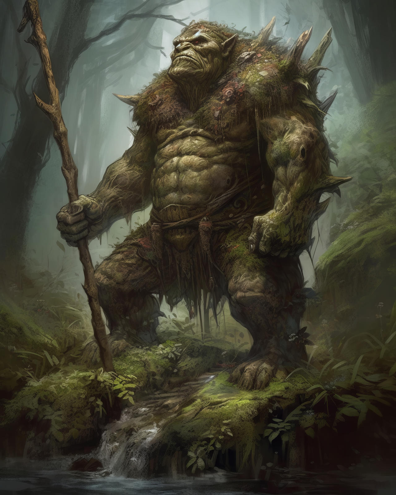 Forest troll by Bouzuki on DeviantArt