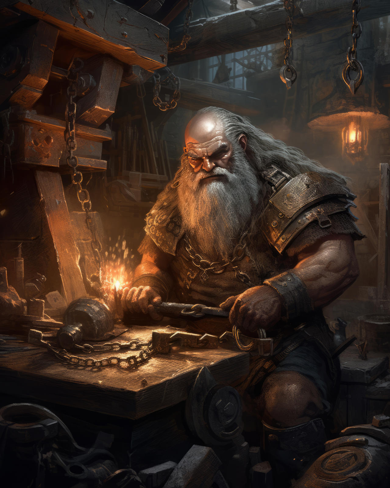 Dwarven Blacksmith By Bouzuki On DeviantArt dwarven-blacksmith-by-bouzuki-on-deviantart