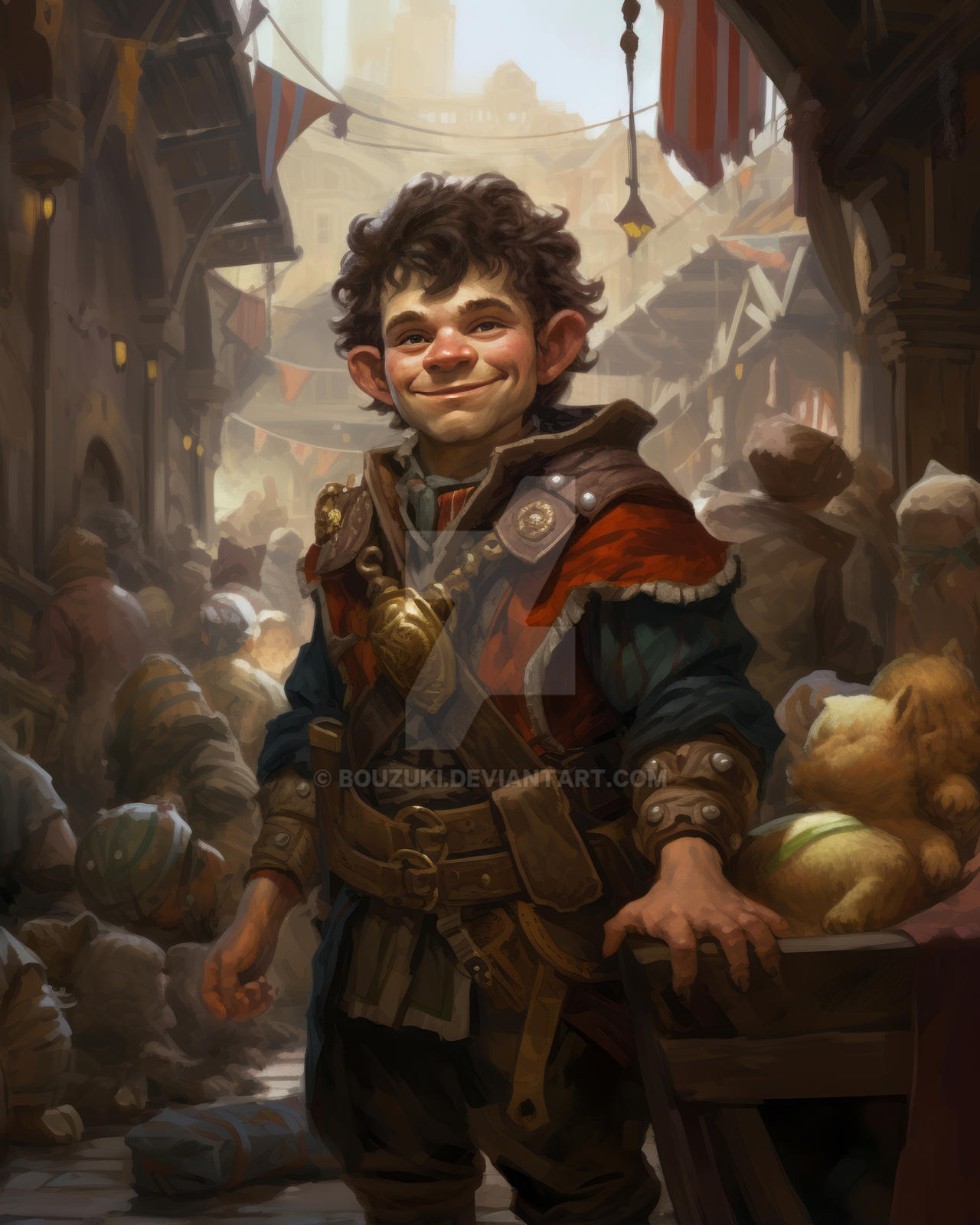 Halfling adventurer by Bouzuki on DeviantArt
