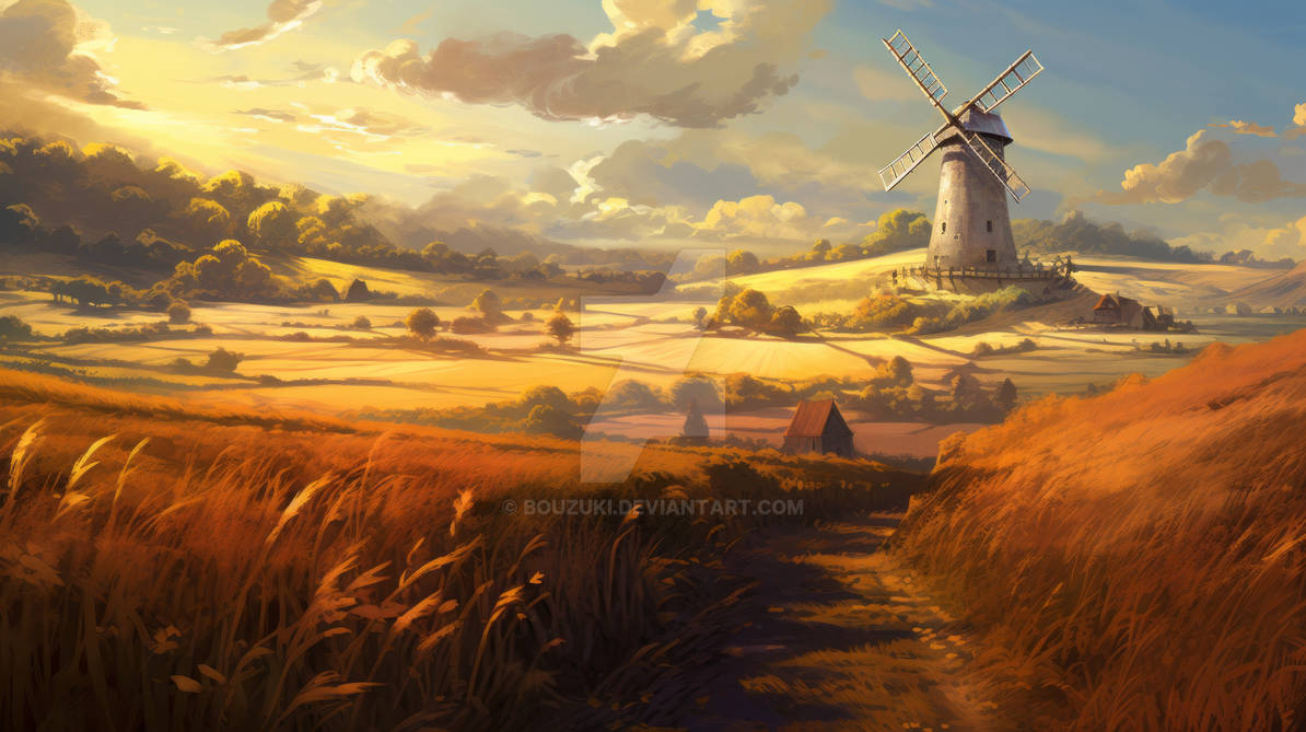 Golden fields by Bouzuki on DeviantArt