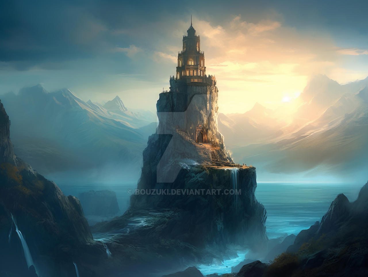 Mythic Structures Deviantart Mystic Tower by Bouzuki on DeviantArt