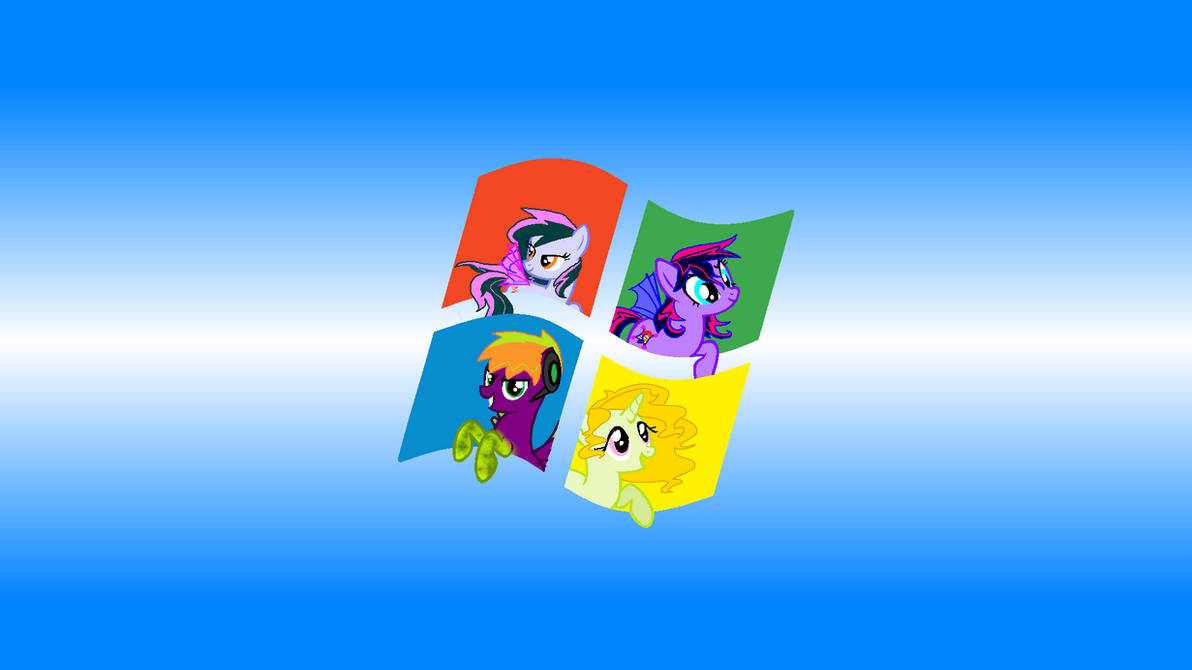 My Little Windows Mlp desktop!! XD by SonataBlaze on DeviantArt