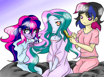 ShadowMelodies Sleepover Party! XD