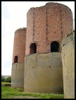 Iron works ruins