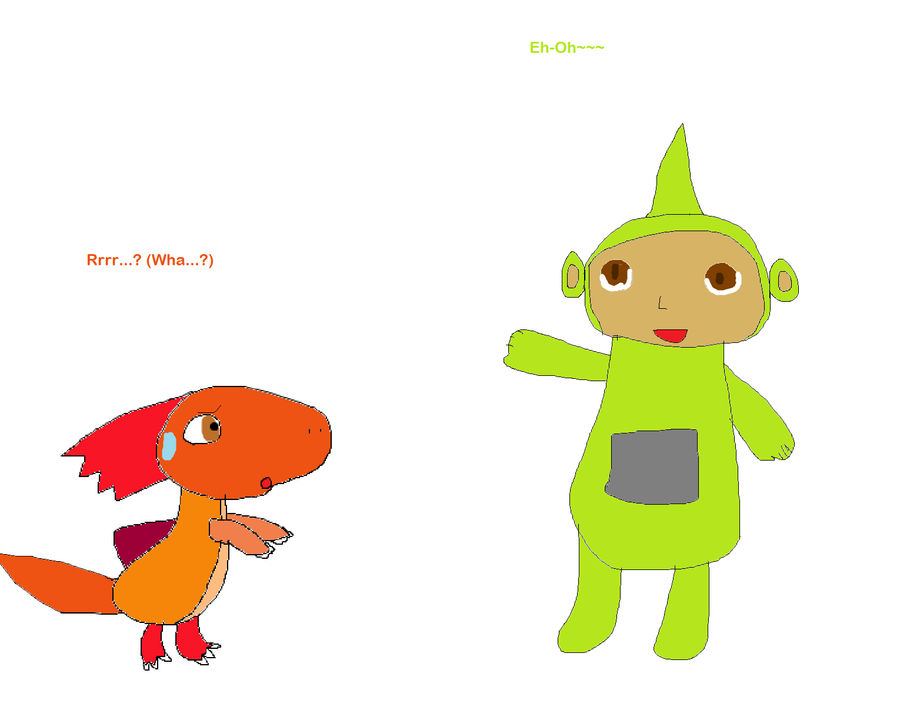 Pi Raptor Baby Spiraptor and...Dipsy. XD by PokeLover456 on DeviantArt