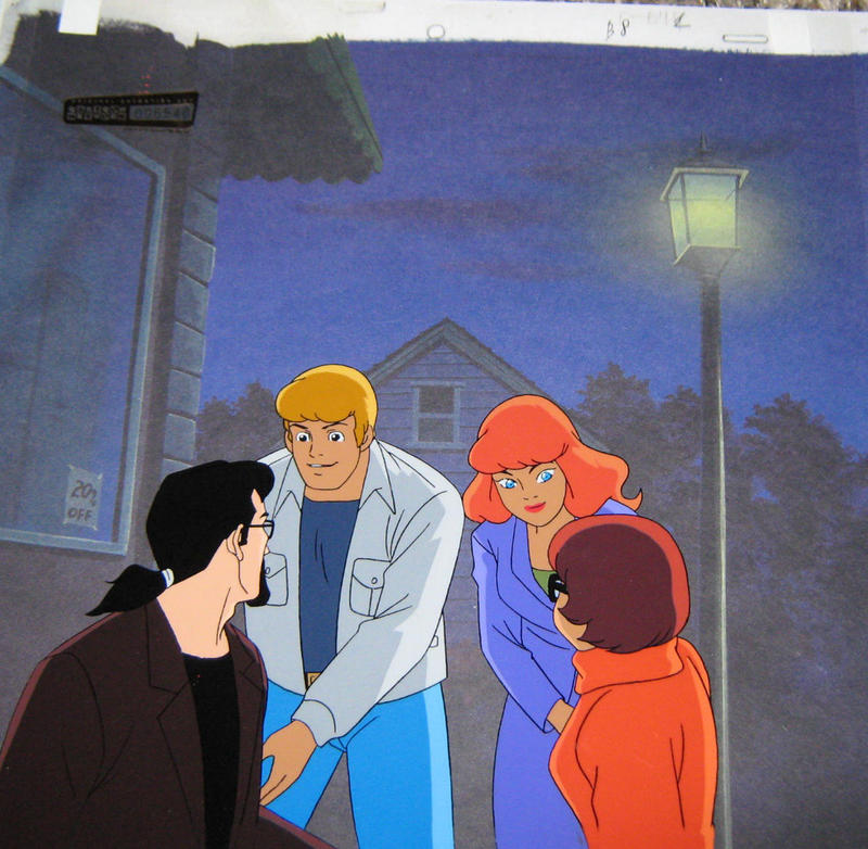 Scooby Doo and the Witch's Ghost Production cel #2