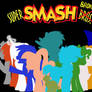 Super Smash Bronies Title Card (Friends)