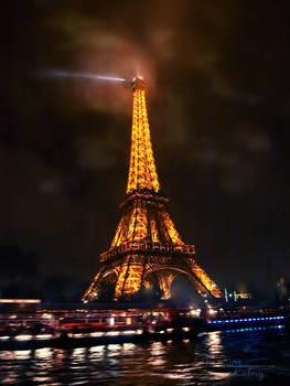 night in paris.