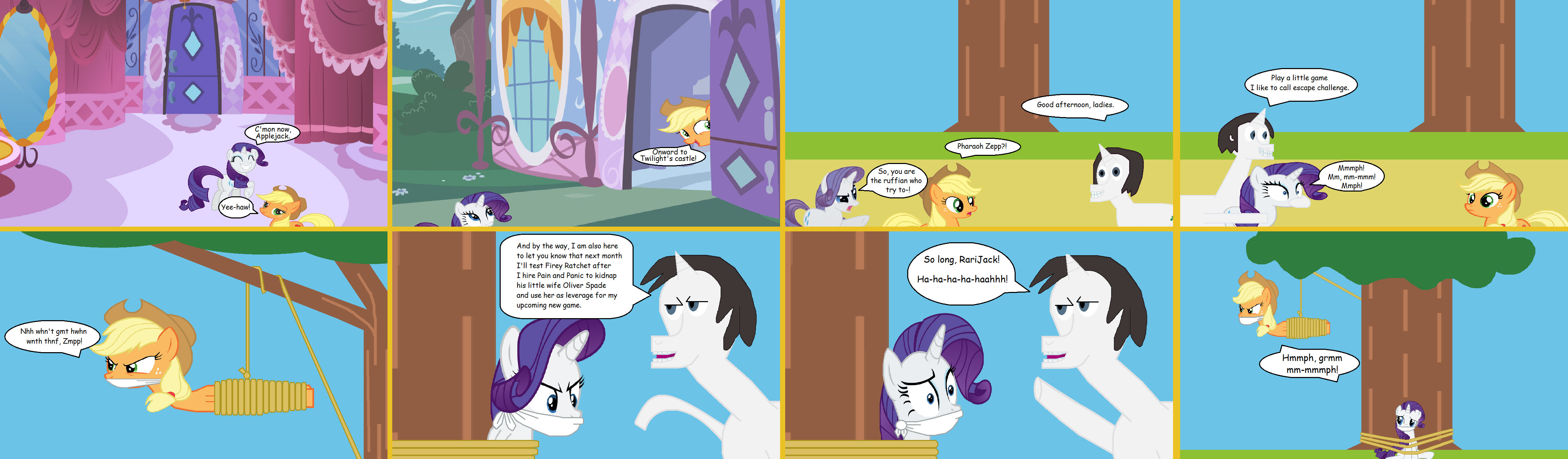 I Hate Rarijack RariJack got ambushed by Zepp by CaptainPonyboy1999 on DeviantArt