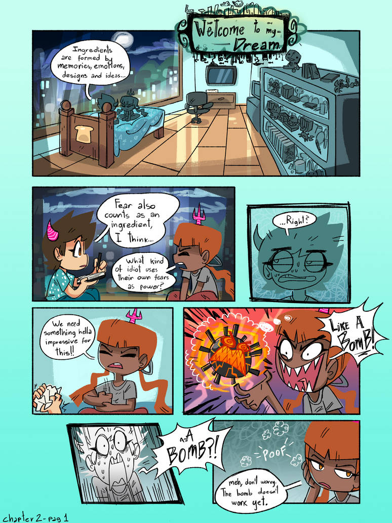 Lua roxa: Chapter 2 - page 1 by Luaroxacomic on DeviantArt
