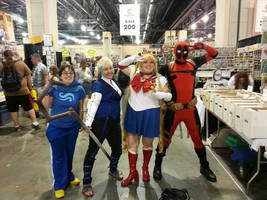 Phili Con with Sailor Moon, Jack, Deadpool ect!