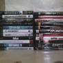 My games and movies.